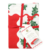 Holly Fabric Table Cover - 140 cm x 180cm