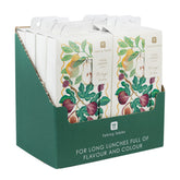 Autumnal Fruit Long Lunch Paper Napkins - 8 Pack Display | Autumn Decor |