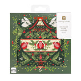 Green Christmas Paper Napkins - 20 Pack | Christmas Napkins |