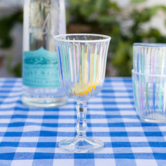 Blue Gingham Tablecloth | Summer Decor |