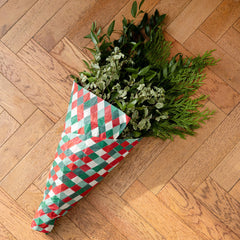 Mixed Harlequin Tissue Paper - 5 Sheets | Christmas Gifting |
