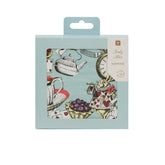 Alice in Wonderland Blue Cocktail Paper Napkins - 20 Pack | Tea Party Decor |