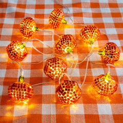 Autumn Pumpkin Disco String Lights - 1.6m
