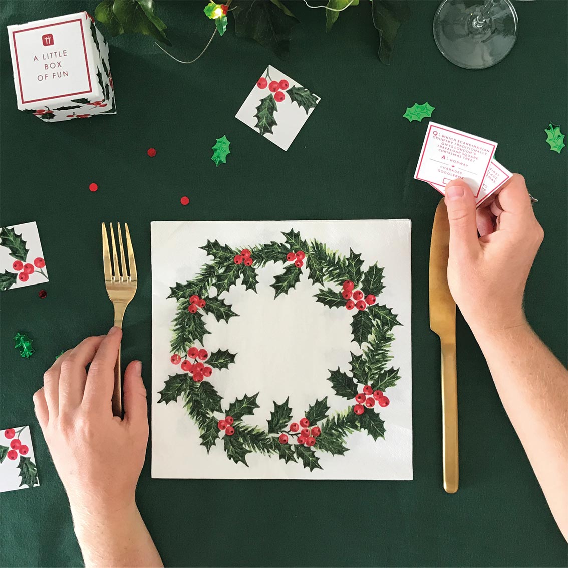 Holly Christmas Trivia & Charades | Christmas Games |