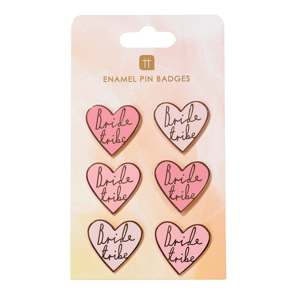 Bride Tribe Enamel Pin Badges