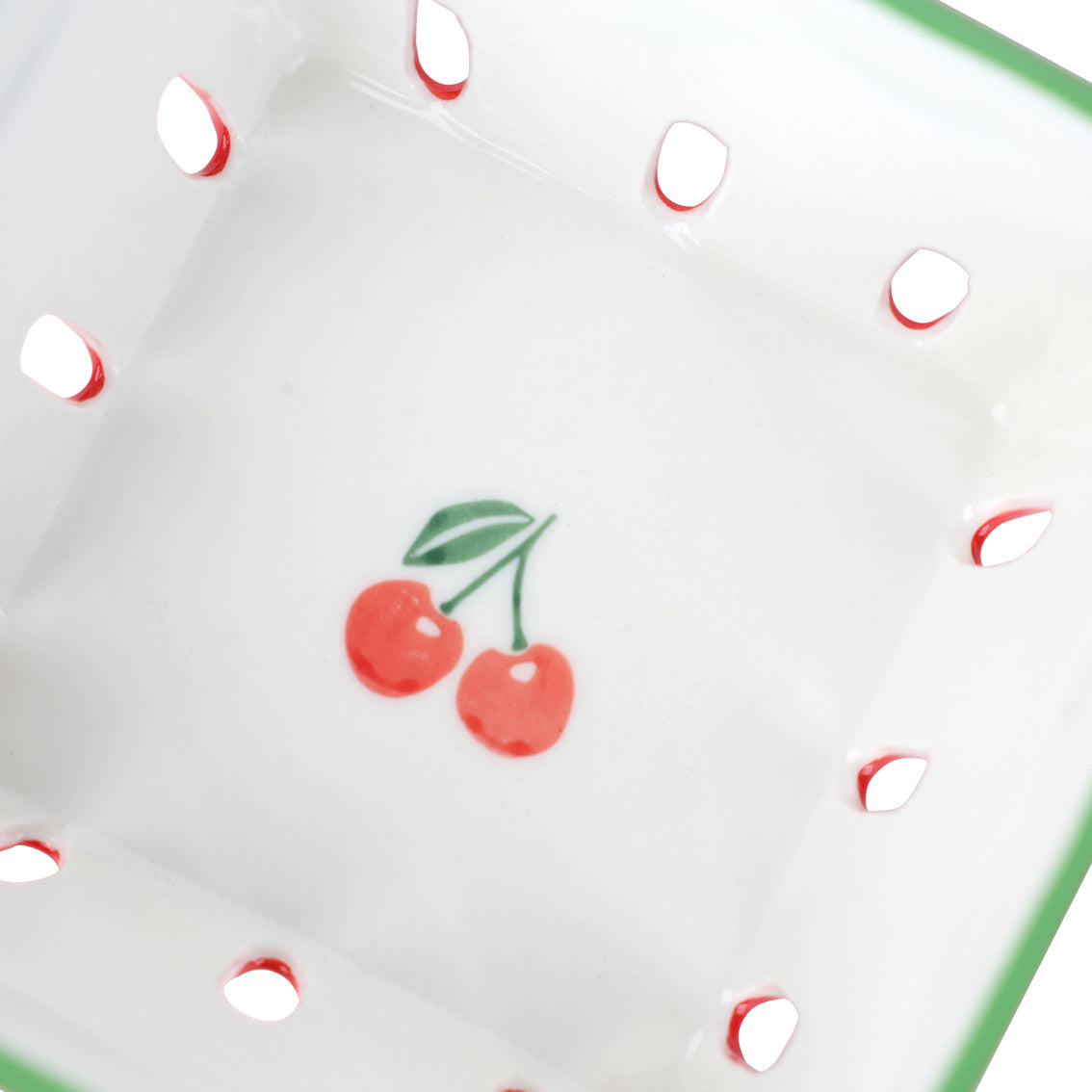 Cherry Ceramic Punnet - 15cm | Summer Kitchen Gifts |