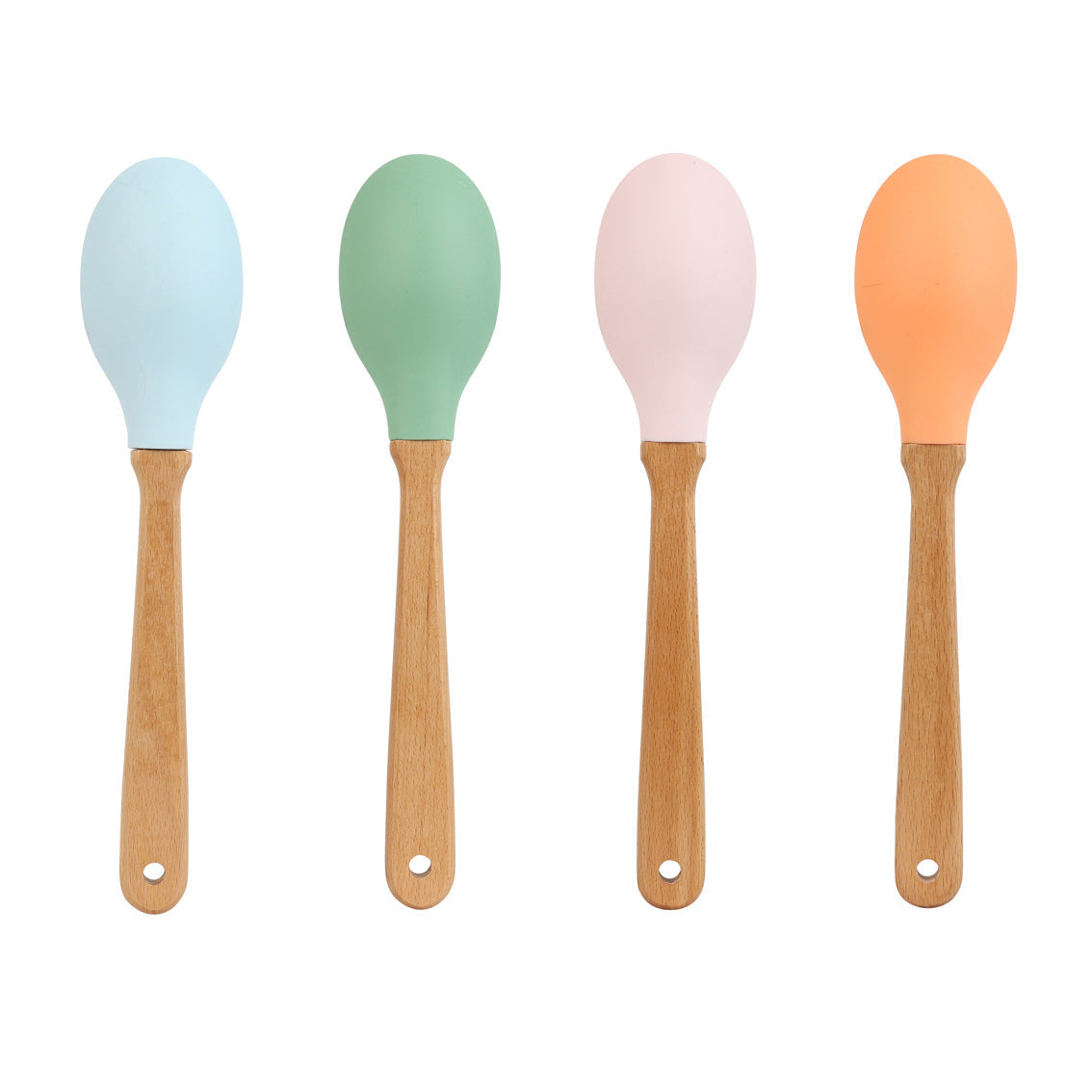 Food Icons Silicone Kitchen Utensils - 16 Pack | Summer Gifts |