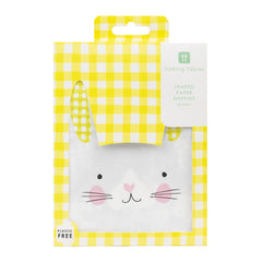 Bunny Shaped Paper Napkins - 20 Pack | Summer Napkins |