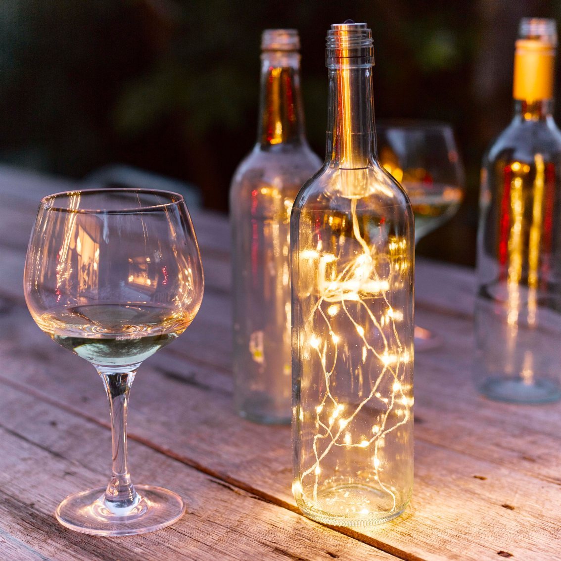 Gold Bottle Light - 1m - Display