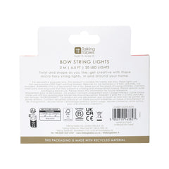 Bow String Lights - 2m | Everyday Decor |