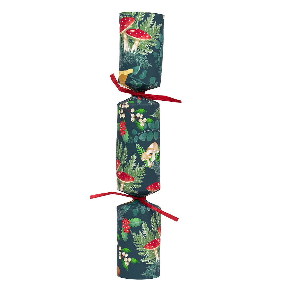 Forest Green Christmas Crackers - 6 Pack | Christmas Decor |