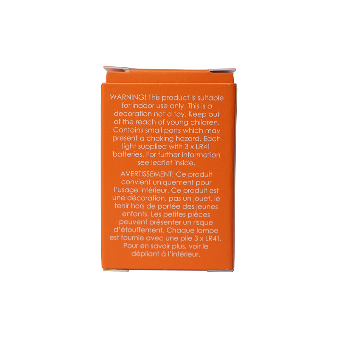 Flameless LED Tealight Candle - Orange - 12 Unit Display | Home Decor |