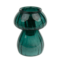 Green Mushroom Glass Candle Holder & Vase | Home Decor |