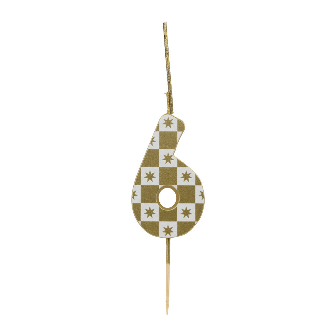 Gold Number Sparkler Duo Birthday Candles Set - 0-9 | Cake Candles |