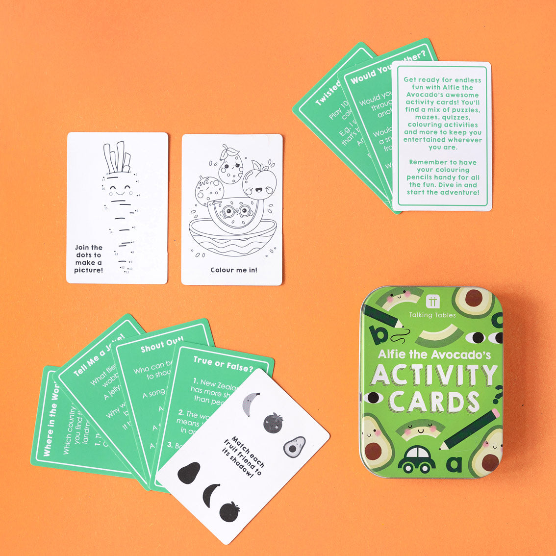 Family Tin Games - 20 Unit Mixed Display | Family Party Games |