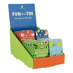 Family Tin Games - 20 Unit Mixed Display | Family Party Games |