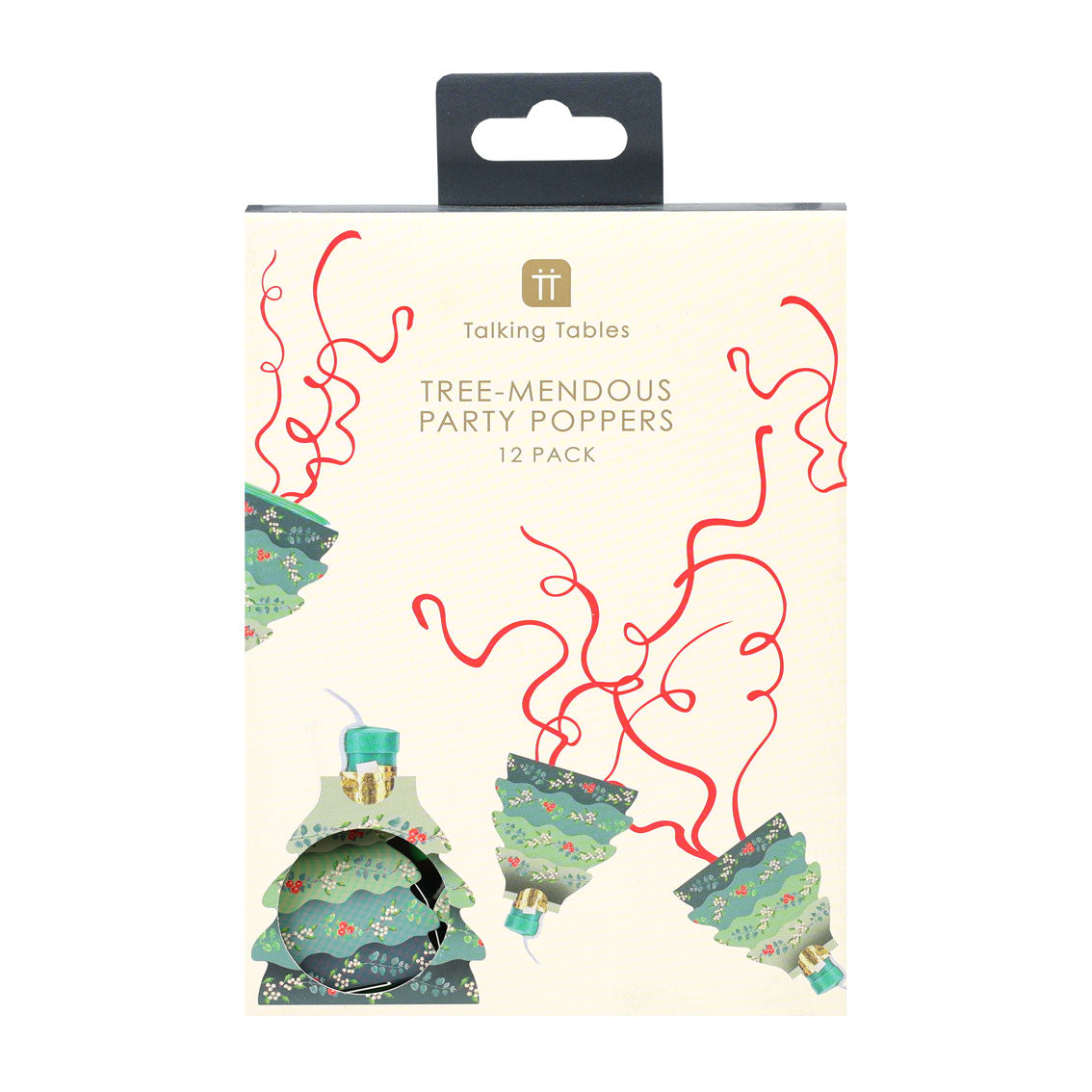 Christmas Tree Poppers - 12 Pack | Christmas Decor |