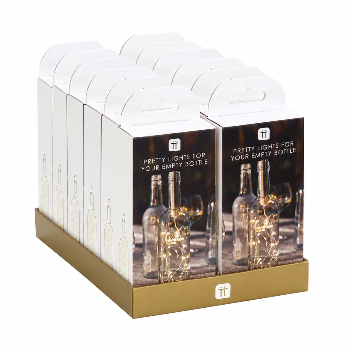 Gold Bottle Light - 1m - Display