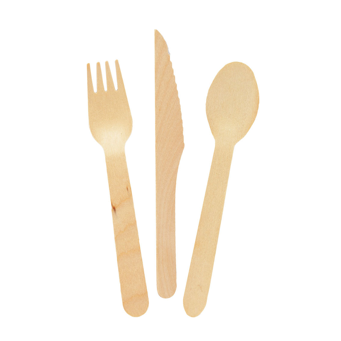 Meadow Wooden Cutlery - 24 Sets