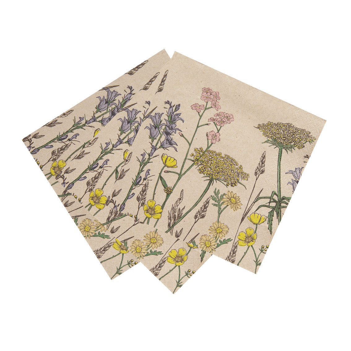 Meadow Recycled Paper Napkins - 20 Pack | Everyday Napkins |