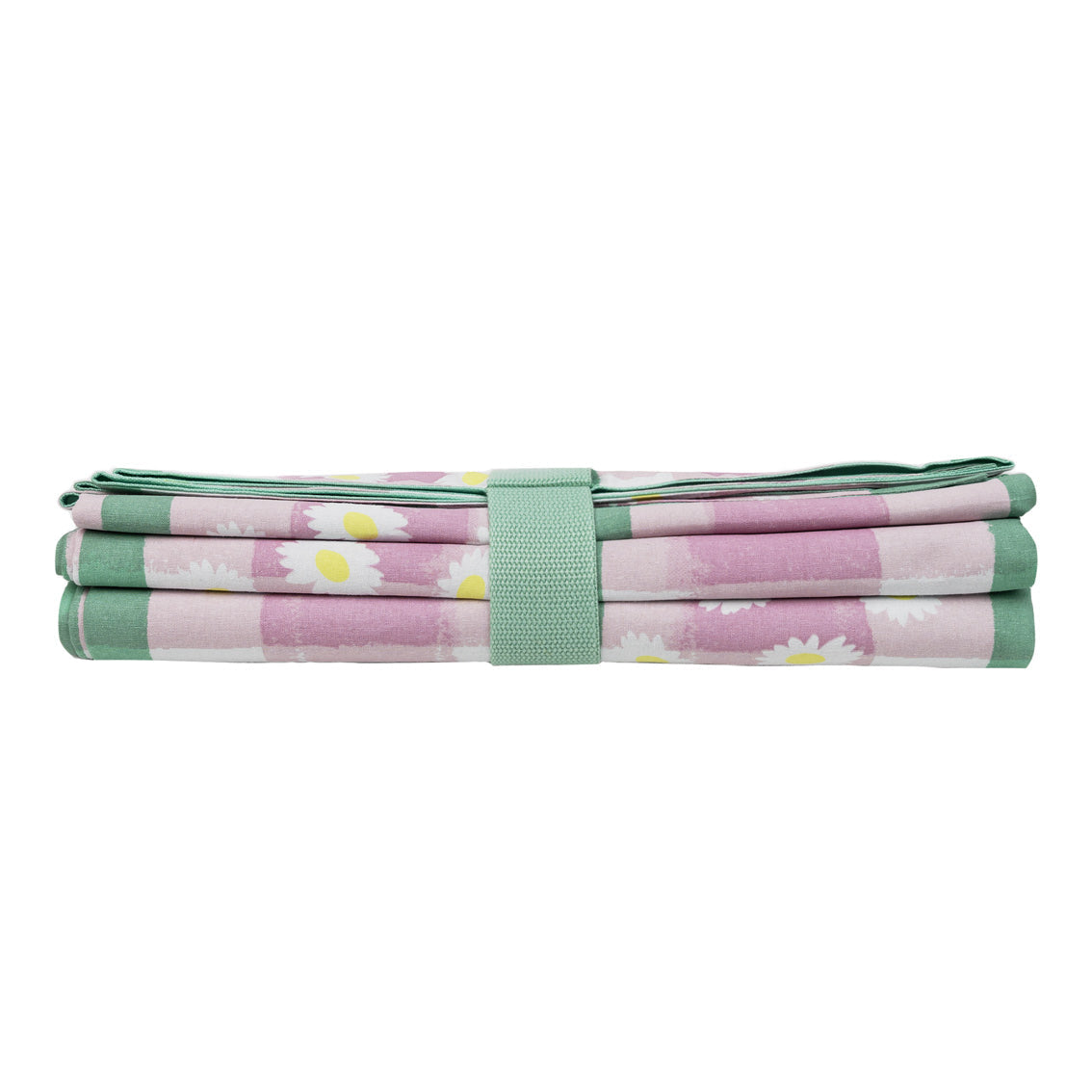 Gingham Daisy Picnic Blanket  | Summer Decor |
