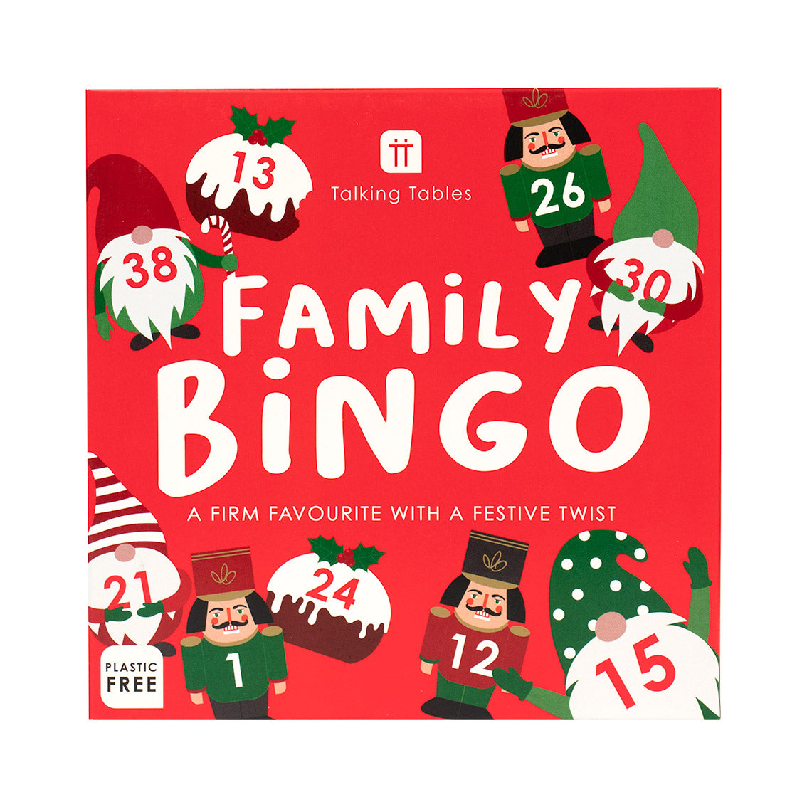 Christmas Family Bingo Game | Christmas Game |
