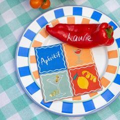 Aperitif Recycled Paper Cocktail Napkins - 20 Pack | Summer Decor |