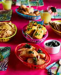 Coloured Food Baskets | Party Tableware  |